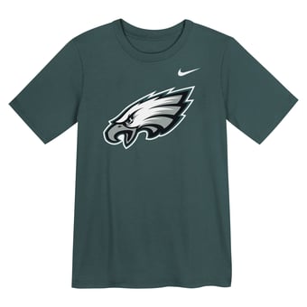 Preschool Nike  Midnight Green Philadelphia Eagles Logo T-Shirt