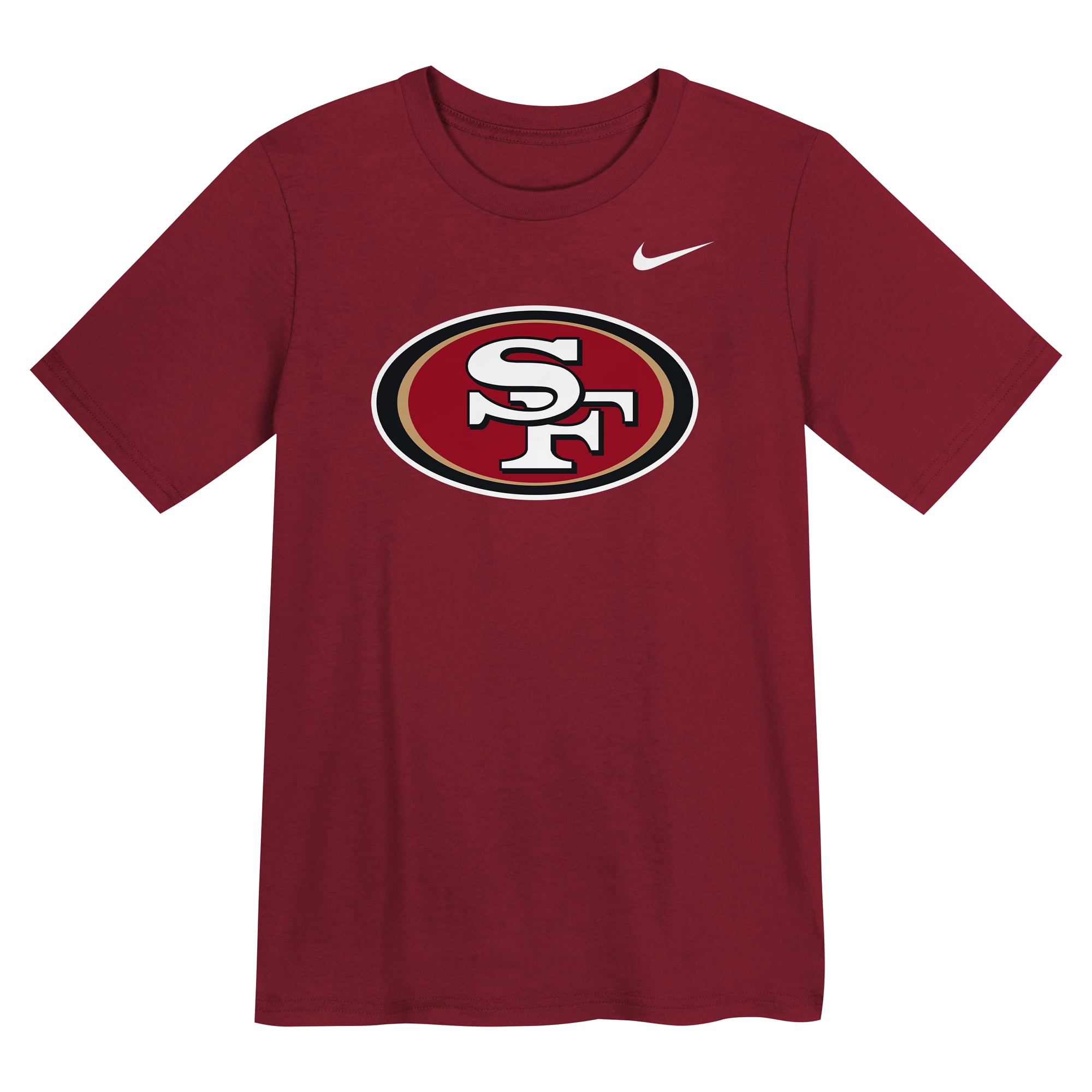 Preschool Nike  Scarlet San Francisco 49ers Logo T-Shirt