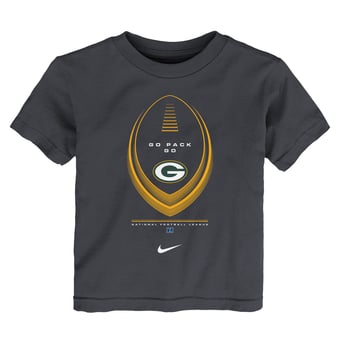 Toddler Nike  Black Green Bay Packers Legend Icon Dri-FIT T-Shirt