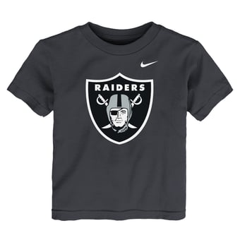 Toddler Nike Black Las Vegas Raiders Logo T-Shirt