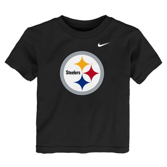 Toddler Nike Black Pittsburgh Steelers Logo T-Shirt