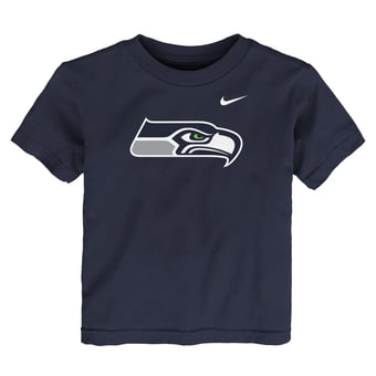 Toddler Nike College Navy Seattle Seahawks Logo T-Shirt