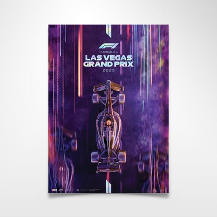 Formula 1 Las Vegas Grand Prix 2025 Poster