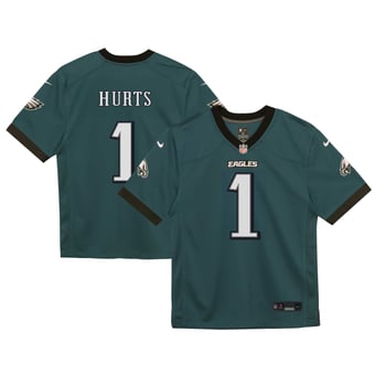 Infant Nike Jalen Hurts Midnight Green Philadelphia Eagles Team Game Jersey