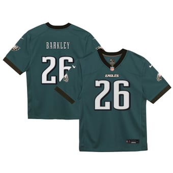 Infant Nike Saquon Barkley Midnight Green Philadelphia Eagles Team Game Jersey