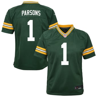 Infant Nike Micah Parsons Green Green Bay Packers Team Game Jersey