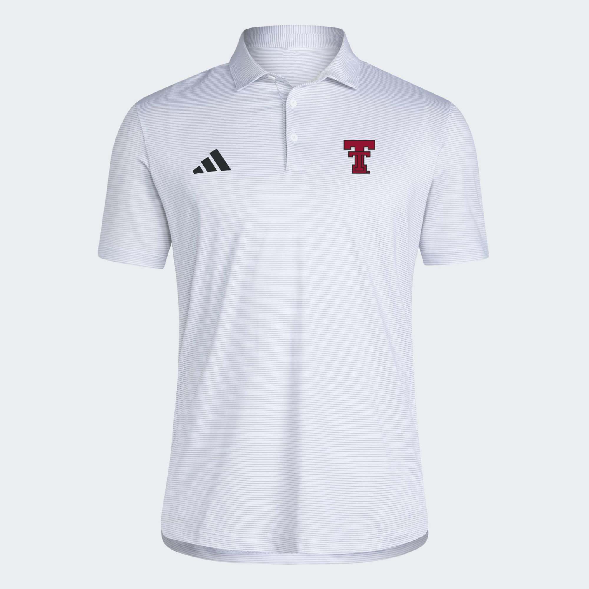 Men's adidas White Texas Tech Red Raiders Ultimate 365 Stripe Polo