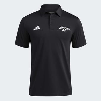 Men's adidas Black Texas A&M Aggies Ultimate 365 Solid Polo