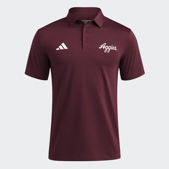 Men's adidas Maroon Texas A&M Aggies Ultimate 365 Solid Polo
