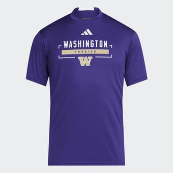 Men's adidas Purple Washington Huskies D4T Tri-Blend T-Shirt