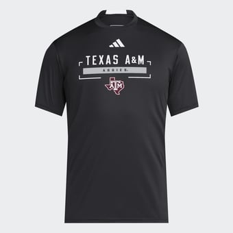 Men's adidas Black Texas A&M Aggies D4T Tri-Blend T-Shirt