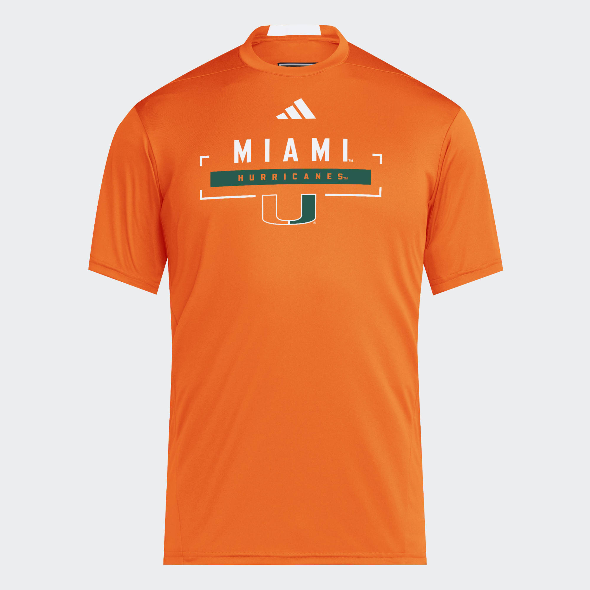Men's adidas Orange Miami Hurricanes D4T Tri-Blend T-Shirt