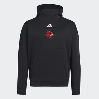 Men's adidas Black Louisville Cardinals Z.N.E Hoodie