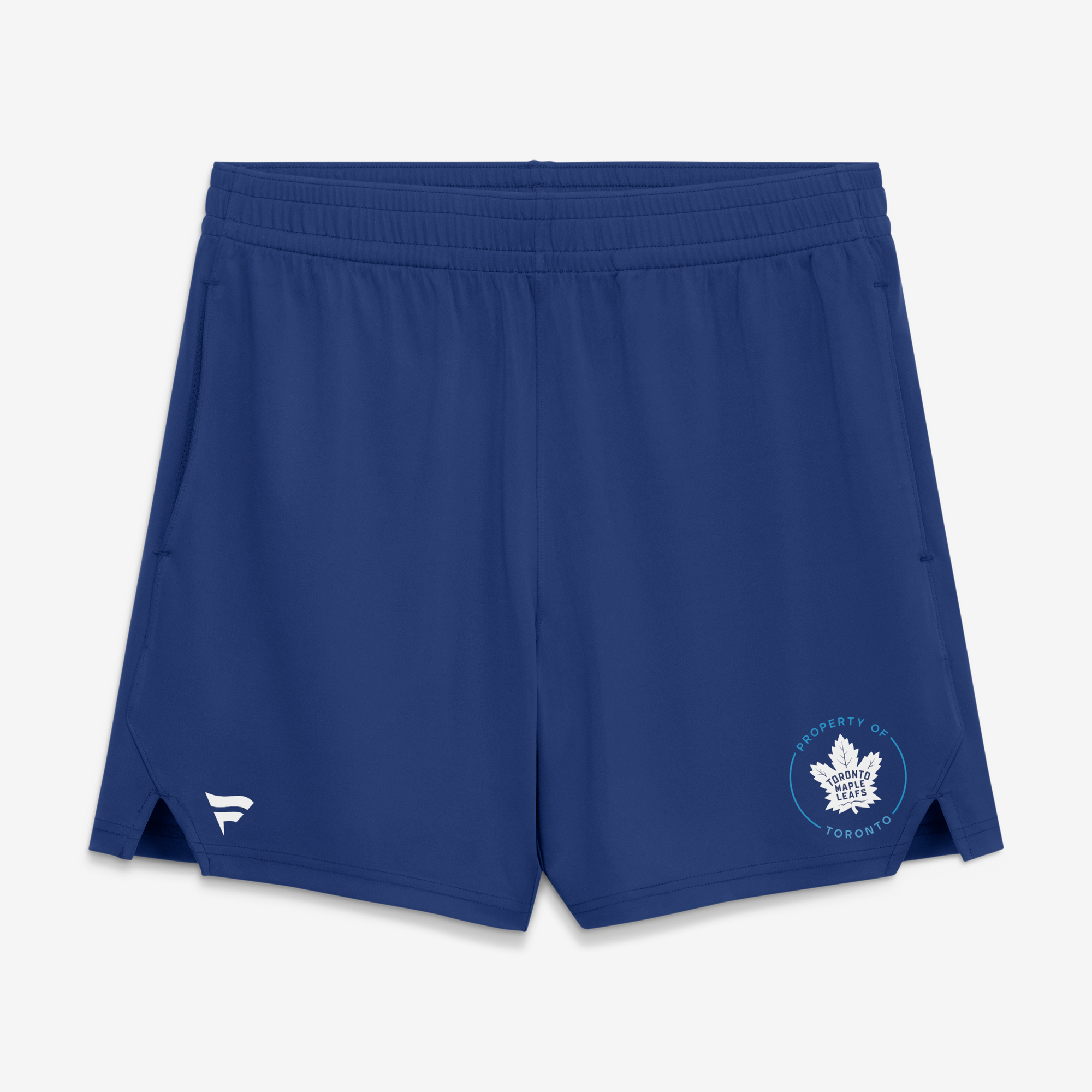 Men's Fanatics Blue Toronto Maple Leafs Authentic Pro Train Training Shorts