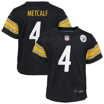 Infant Nike D.K. Metcalf Black Pittsburgh Steelers Team Game Jersey