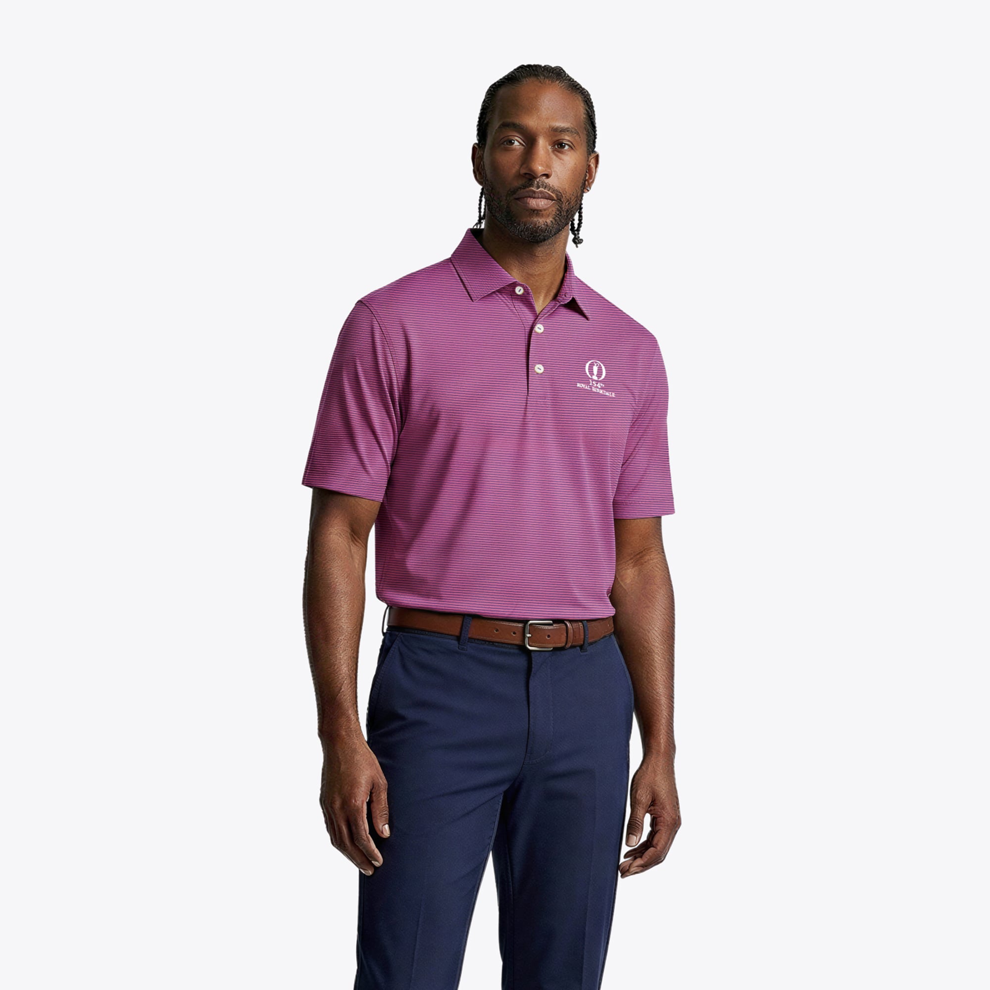 Polo a righe The 154th Open Royal Birkdale Peter Millar Candor