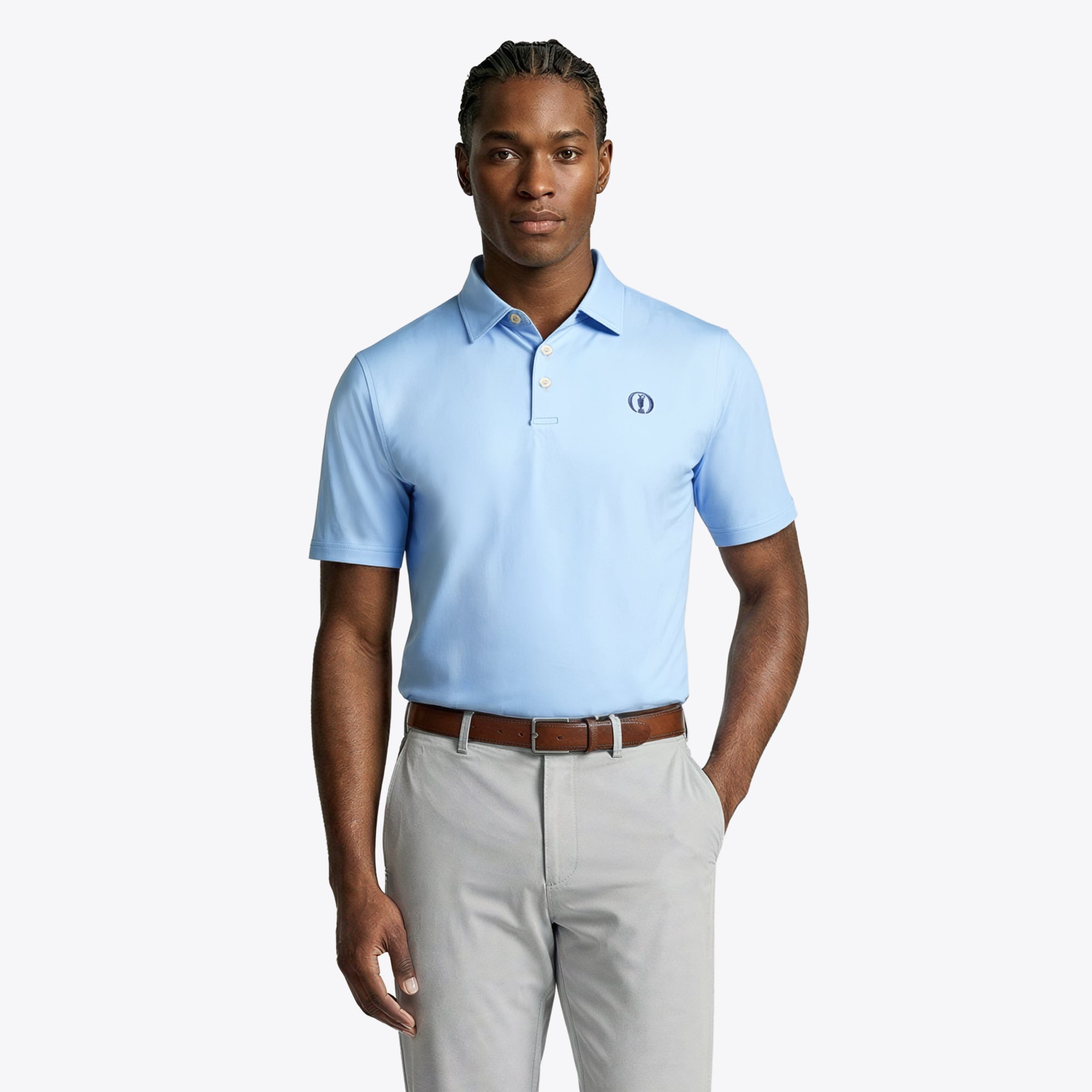 Polo The Open Peter Millar Performance - Cottage Blu