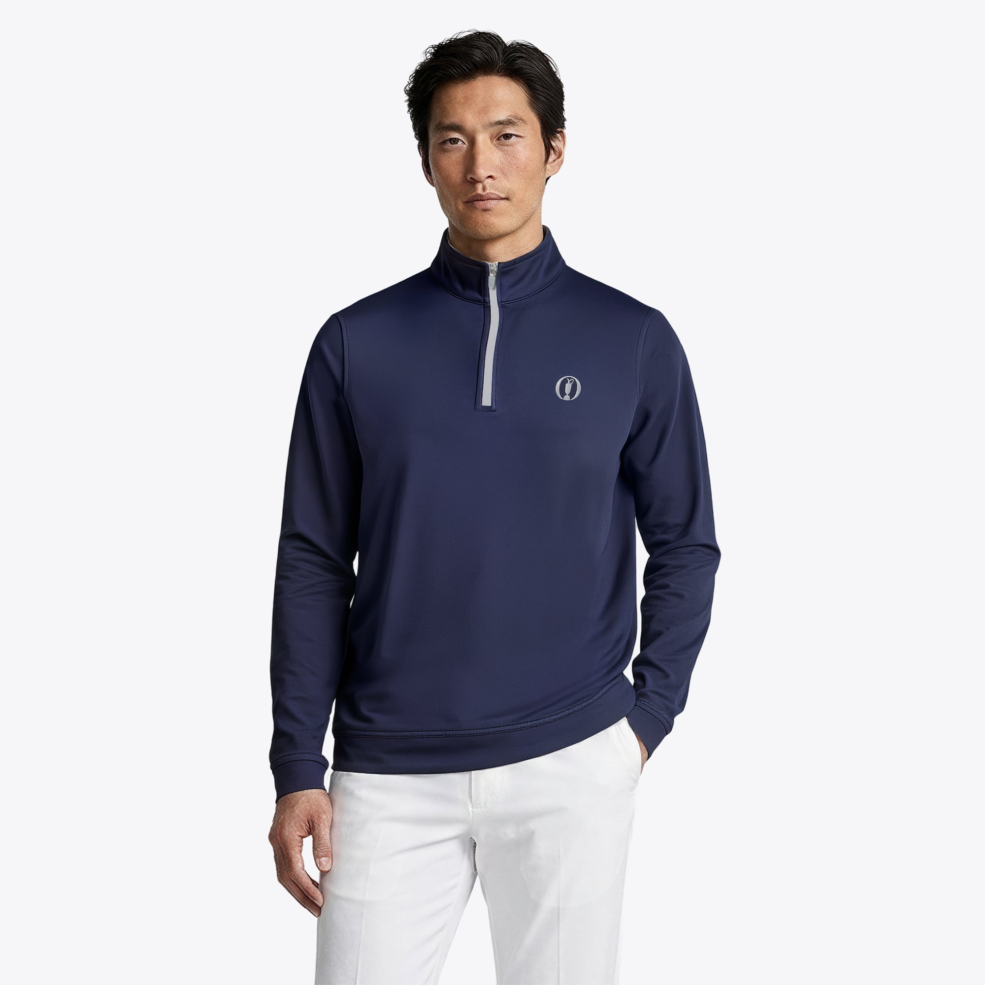 Strato intermedio 1/4 cernia The Open Peter Millar Perth - Blu Navy