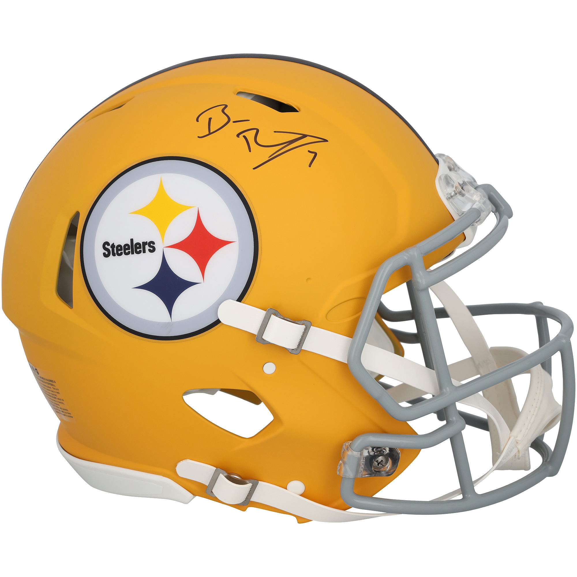 Ben Roethlisberger Pittsburgh Steelers Autographed Riddell 2025 Alternate Speed Authentic Helmet