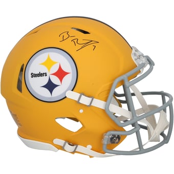 Ben Roethlisberger Pittsburgh Steelers Autographed Riddell 2025 Alternate Speed Authentic Helmet