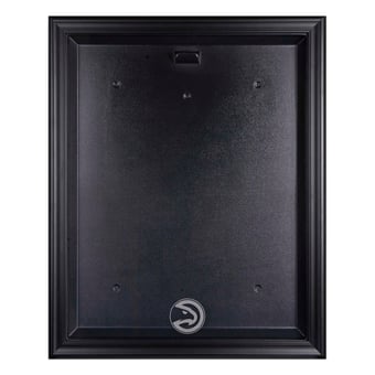 Atlanta Hawks Black Framed Team Logo Jersey Display Case