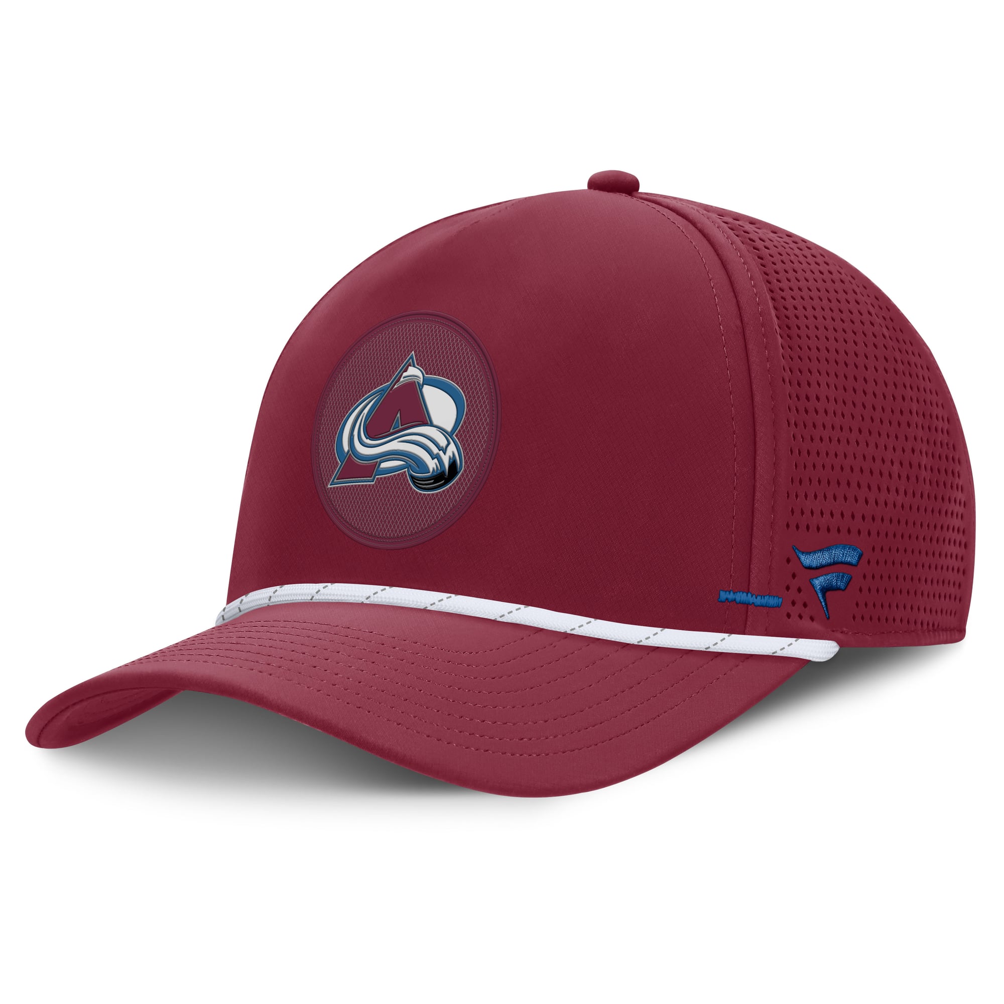 Men's Fanatics Burgundy Colorado Avalanche Authentic Pro Rink Vented A-Frame Adjustable Hat