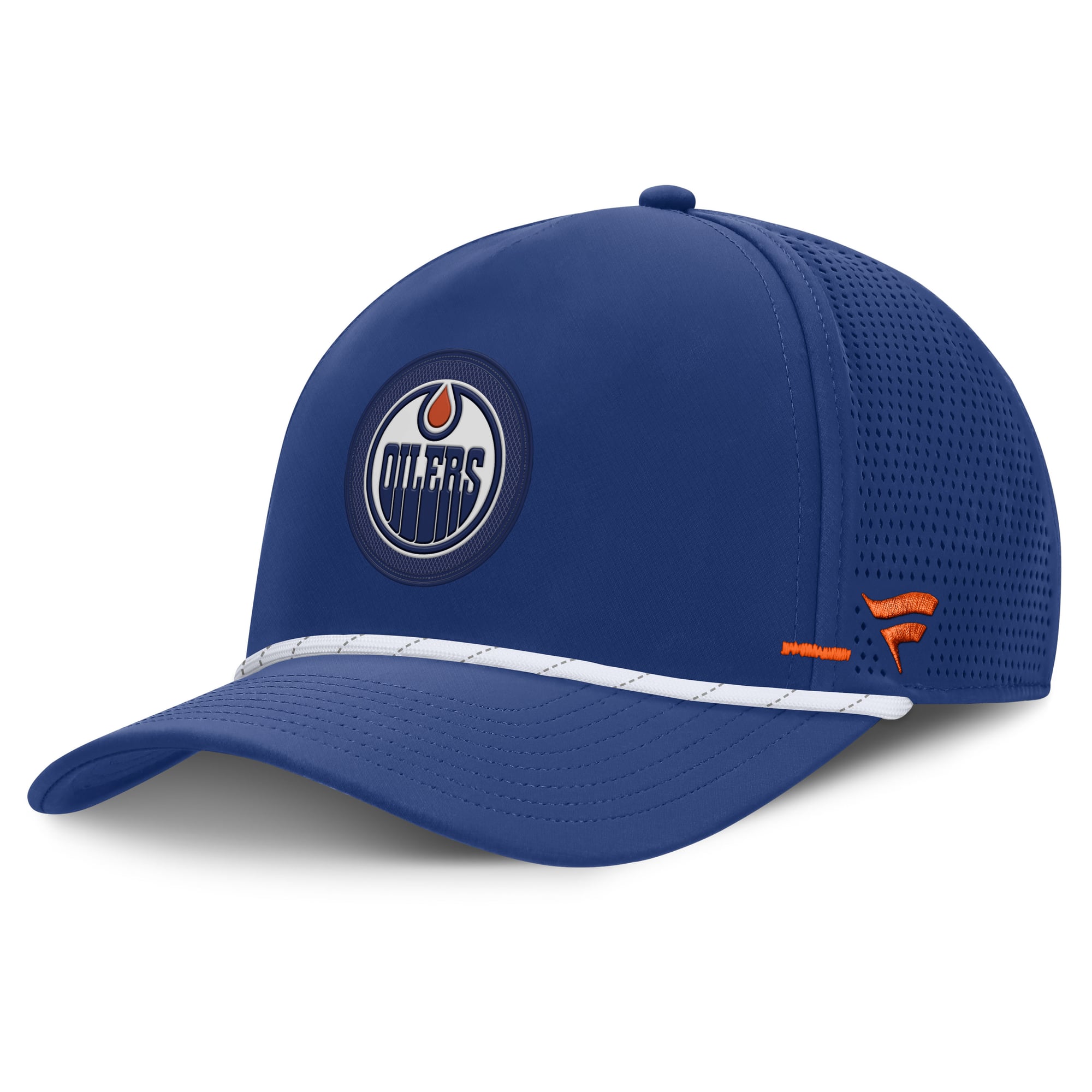 Men's Fanatics Royal Edmonton Oilers Authentic Pro Rink Vented A-Frame Adjustable Hat