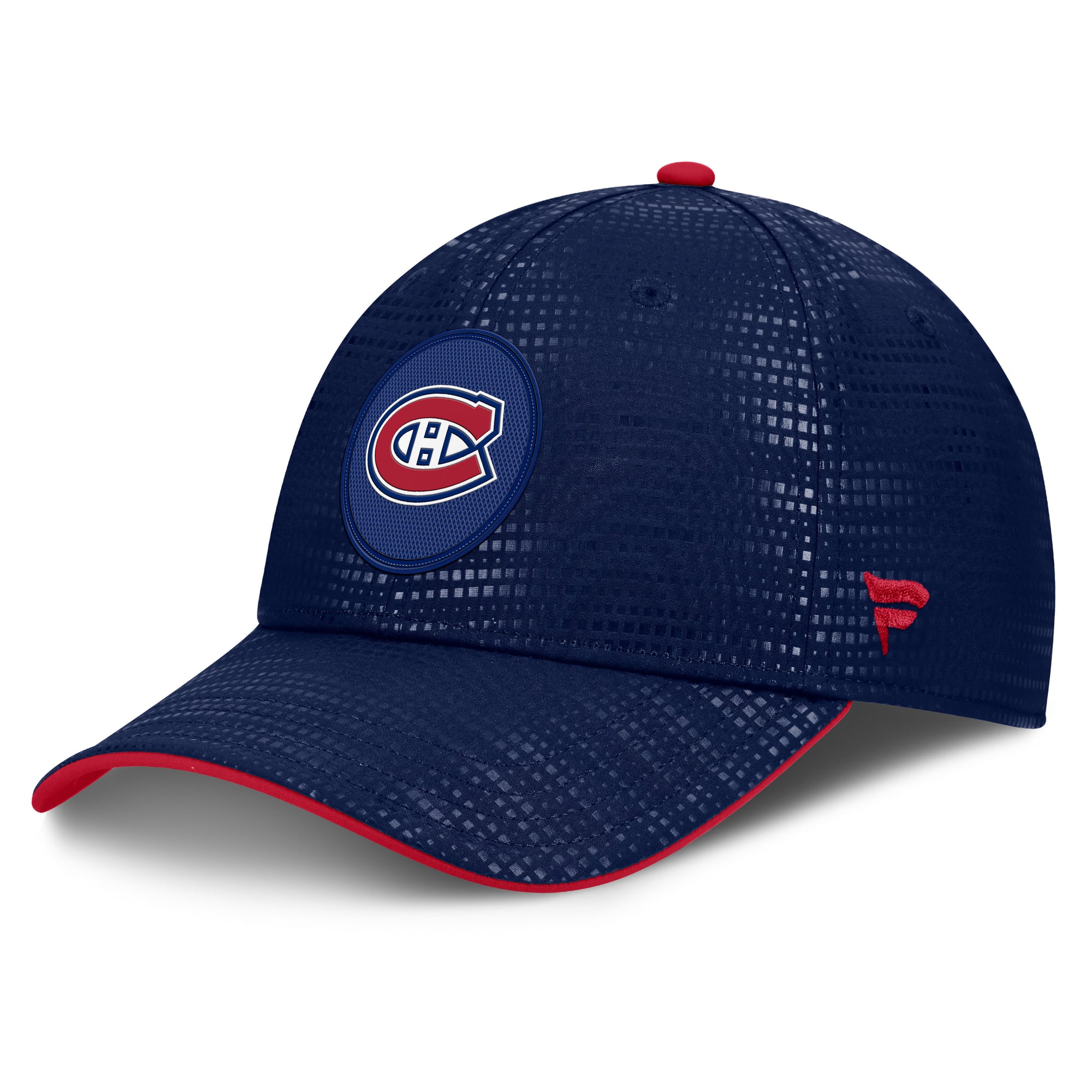 Men's Fanatics Navy Montreal Canadiens Authentic Pro Rink Stretch Fit Hat