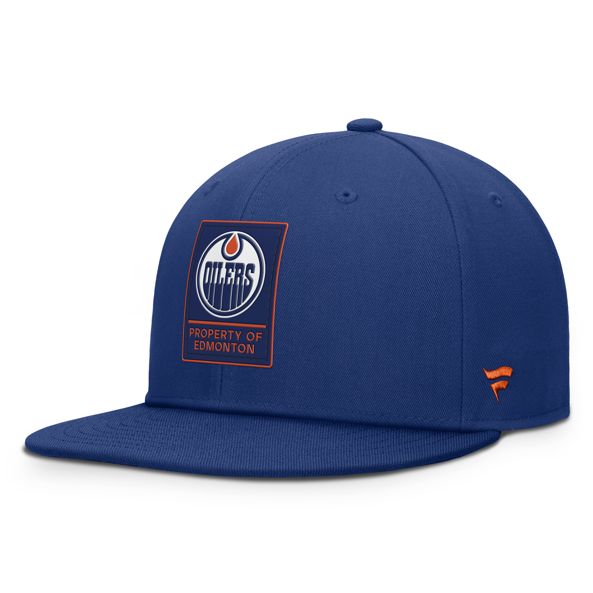 Men's Fanatics Royal Edmonton Oilers Authentic Pro Train Snapback Hat