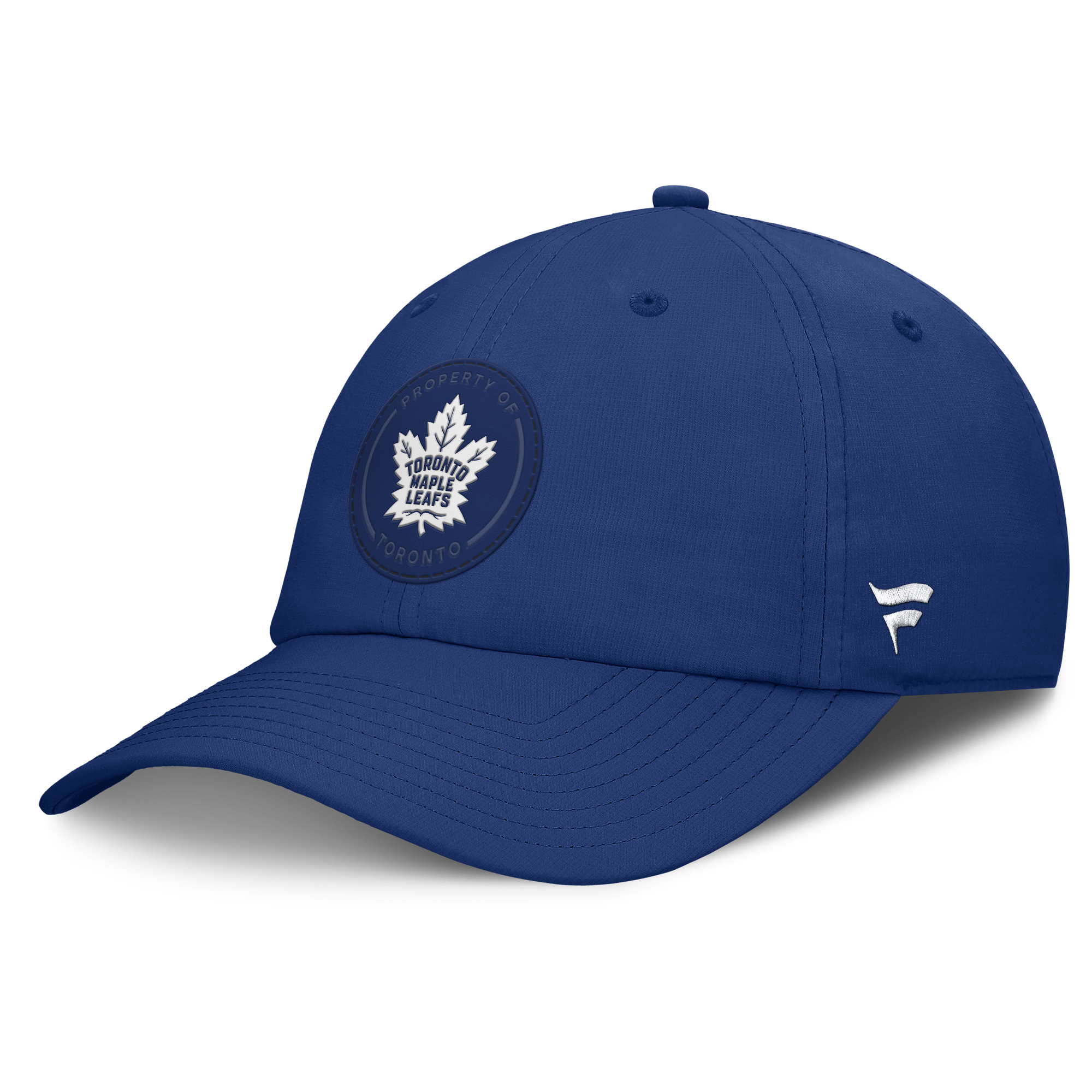 Men's Fanatics Blue Toronto Maple Leafs Authentic Pro Train Unstructured Adjustable Hat