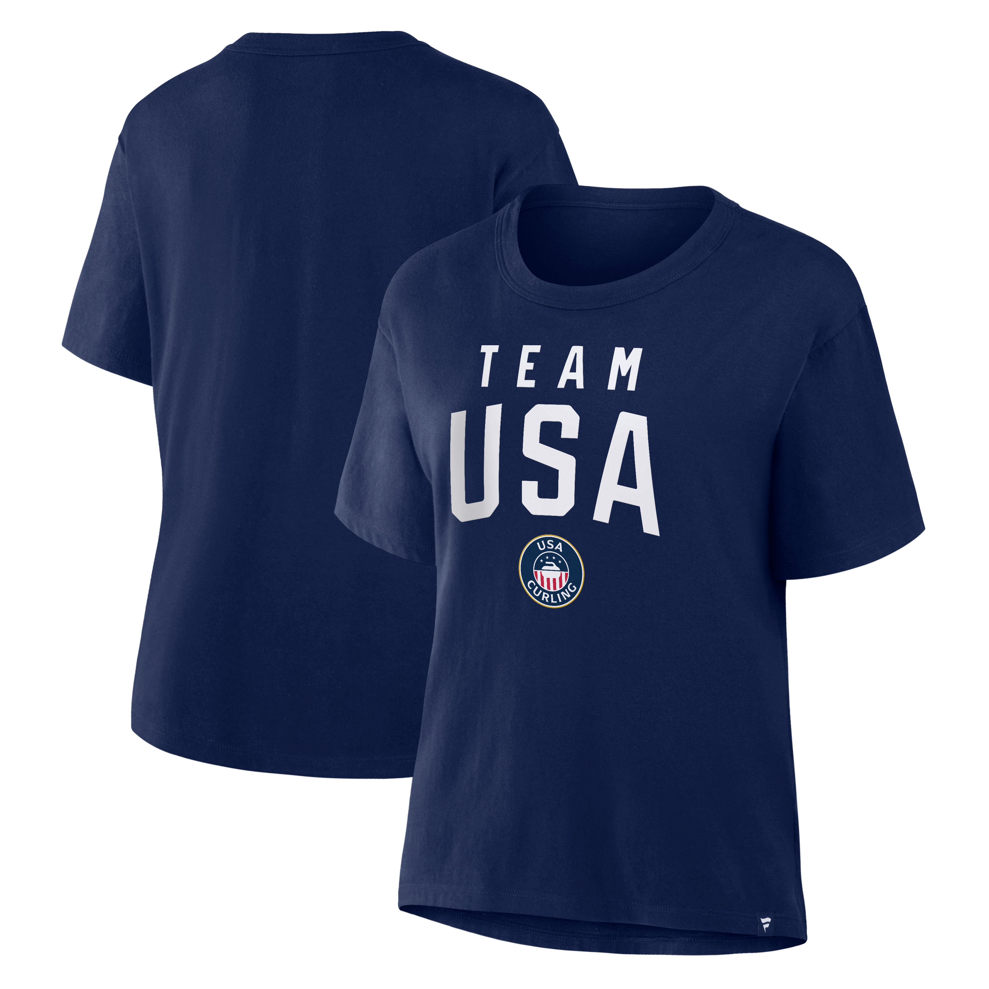 Women's Navy Team USA Curling Legacy T-Shirt