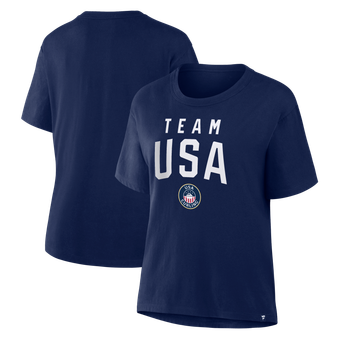 Women's Navy Team USA Curling Legacy T-Shirt