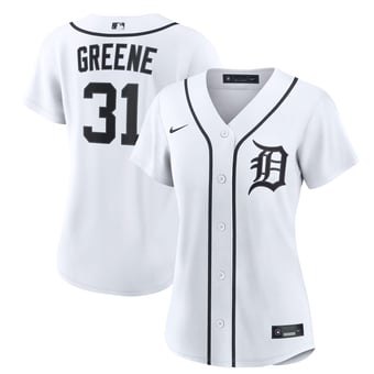 Women's Nike Riley Greene White Detroit Tigers Home Replica Jersey