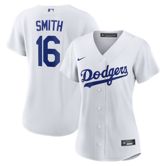 Women's Nike Will Smith White Los Angeles Dodgers Home Replica Jersey