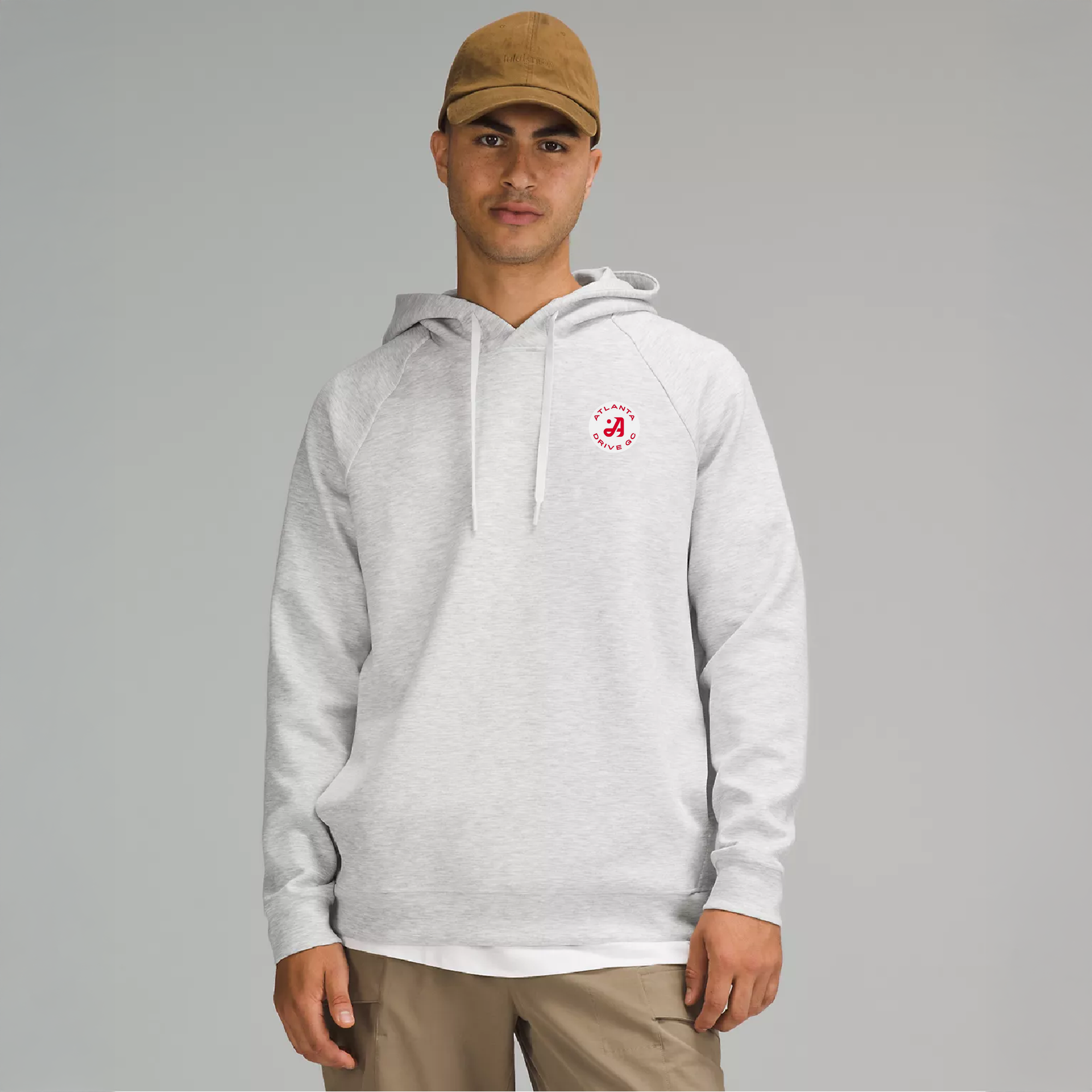 Men’s lululemon Gray Atlanta Drive GC Smooth Spacer Hoodie Men’s lululemon Gray Atlanta Drive GC Smooth Spacer Hoodie