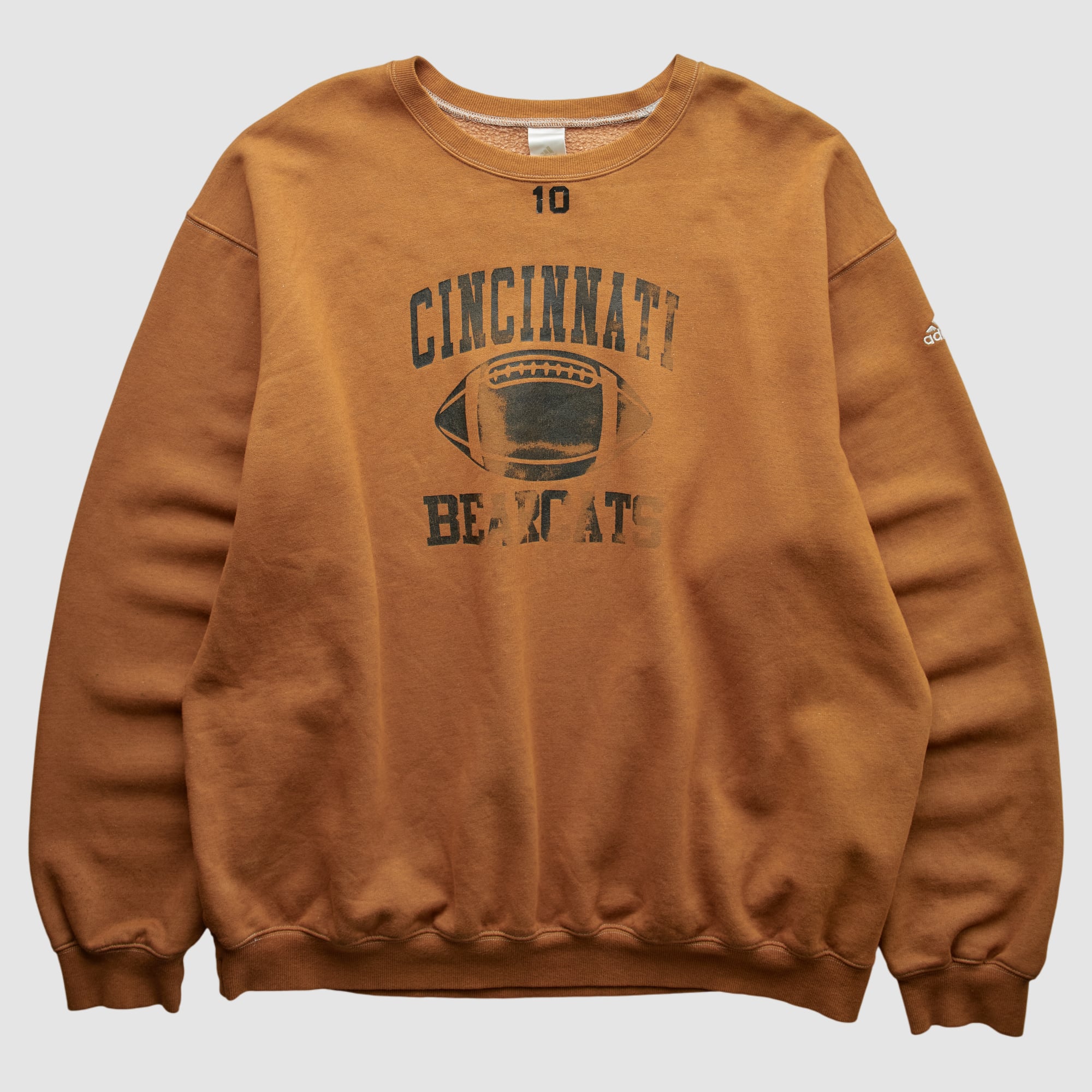 Cincinnati Bearcats Adidas 2000s Pullover Sweatshirt - Brown - 3XL by Fanatics Real Vintage