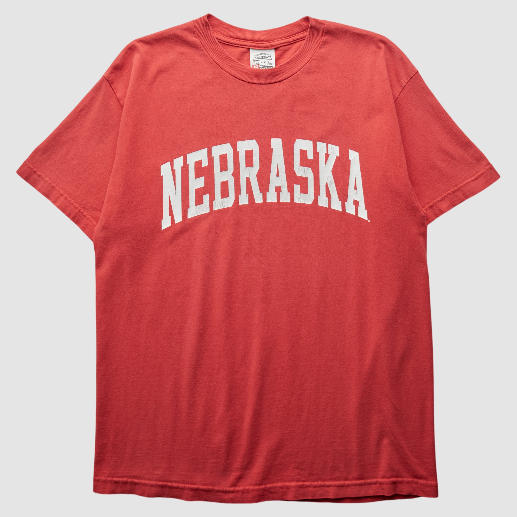 Nebraska Huskers 2000s T-shirt - Red - M by Fanatics Real Vintage