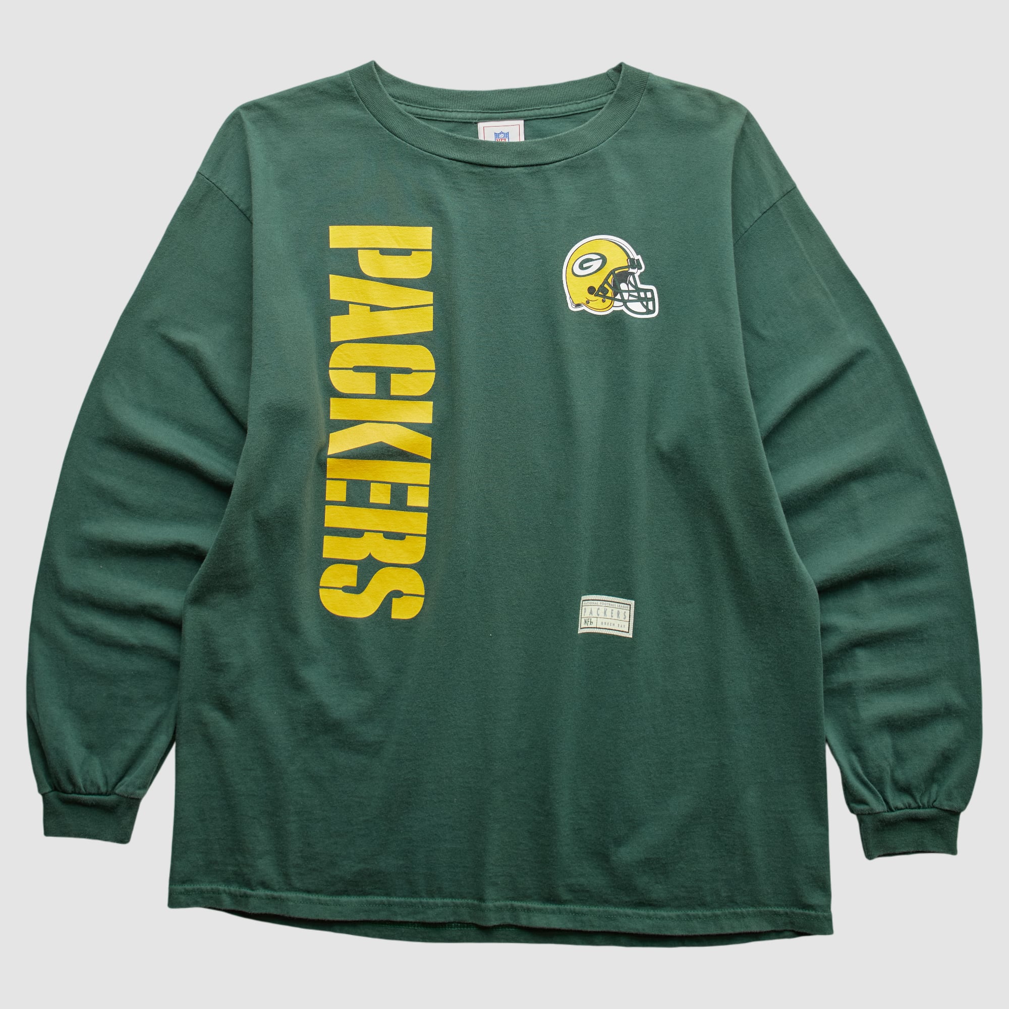 Green Bay Packers NFL 2000s Long Sleeve T-shirt – Green – M by Fanatics Real Vintage Green Bay Packers NFL 2000s Long Sleeve T-shirt – Green – M by Fanatics Real Vintage