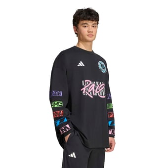 Unisex adidas Black Mercedes-AMG Petronas F1 Team Night Collection Sweatshirt