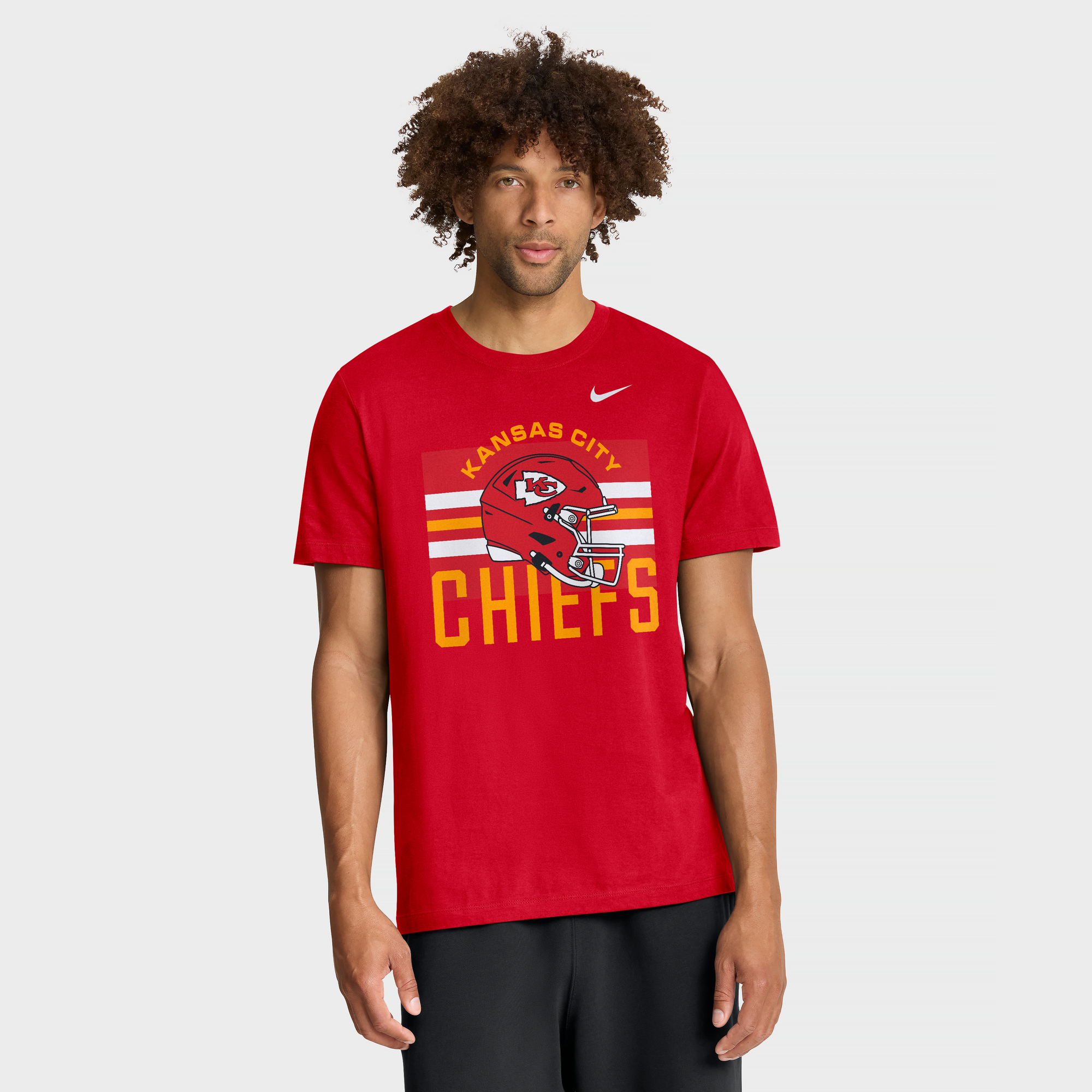 Men's Nike Red Kansas City Chiefs Essential Logo T-Shirt