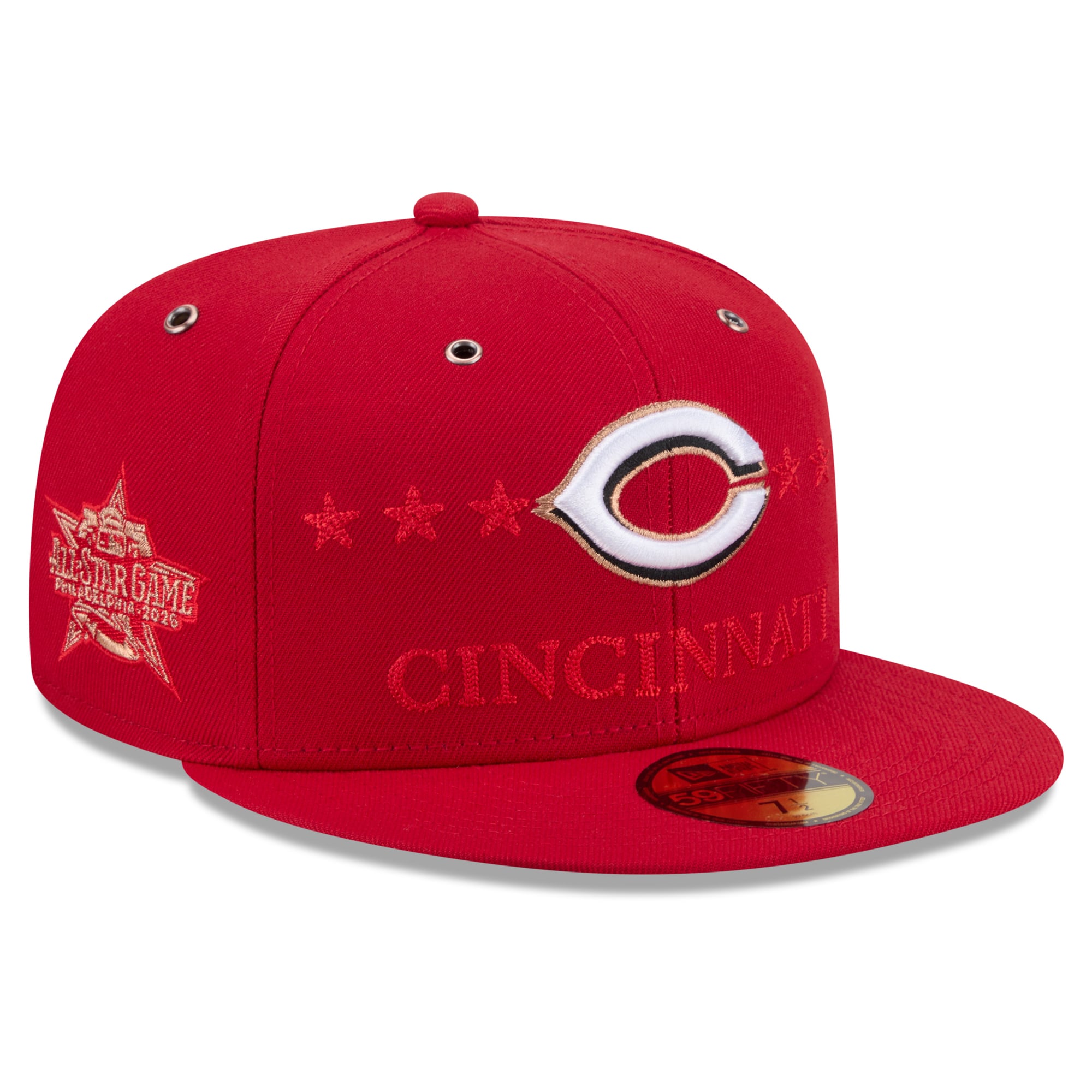 Men's New Era Red Cincinnati Reds 2026 MLB All-Star Game 59FIFTY Fitted Hat