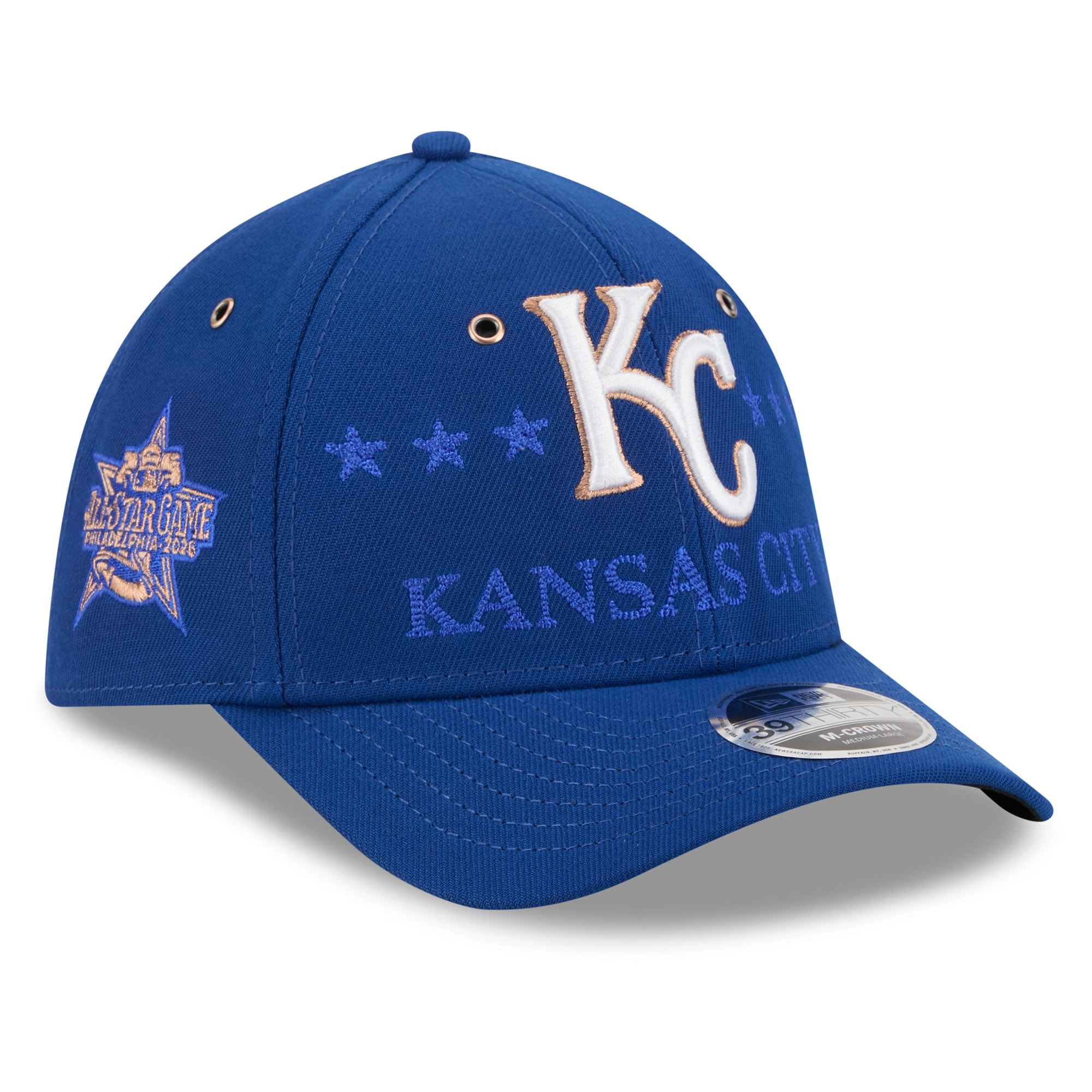Men's New Era Royal Kansas City Royals 2026 MLB All-Star Game 39THIRTY Flex Hat