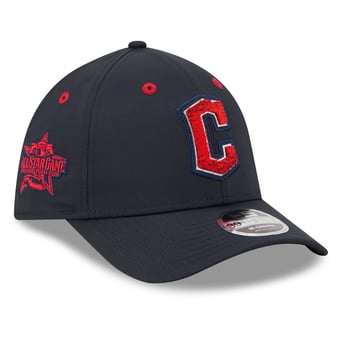 Men's New Era Navy Cleveland Guardians 2026 MLB All-Star Game Workout 39THIRTY M-Crown Flex Hat
