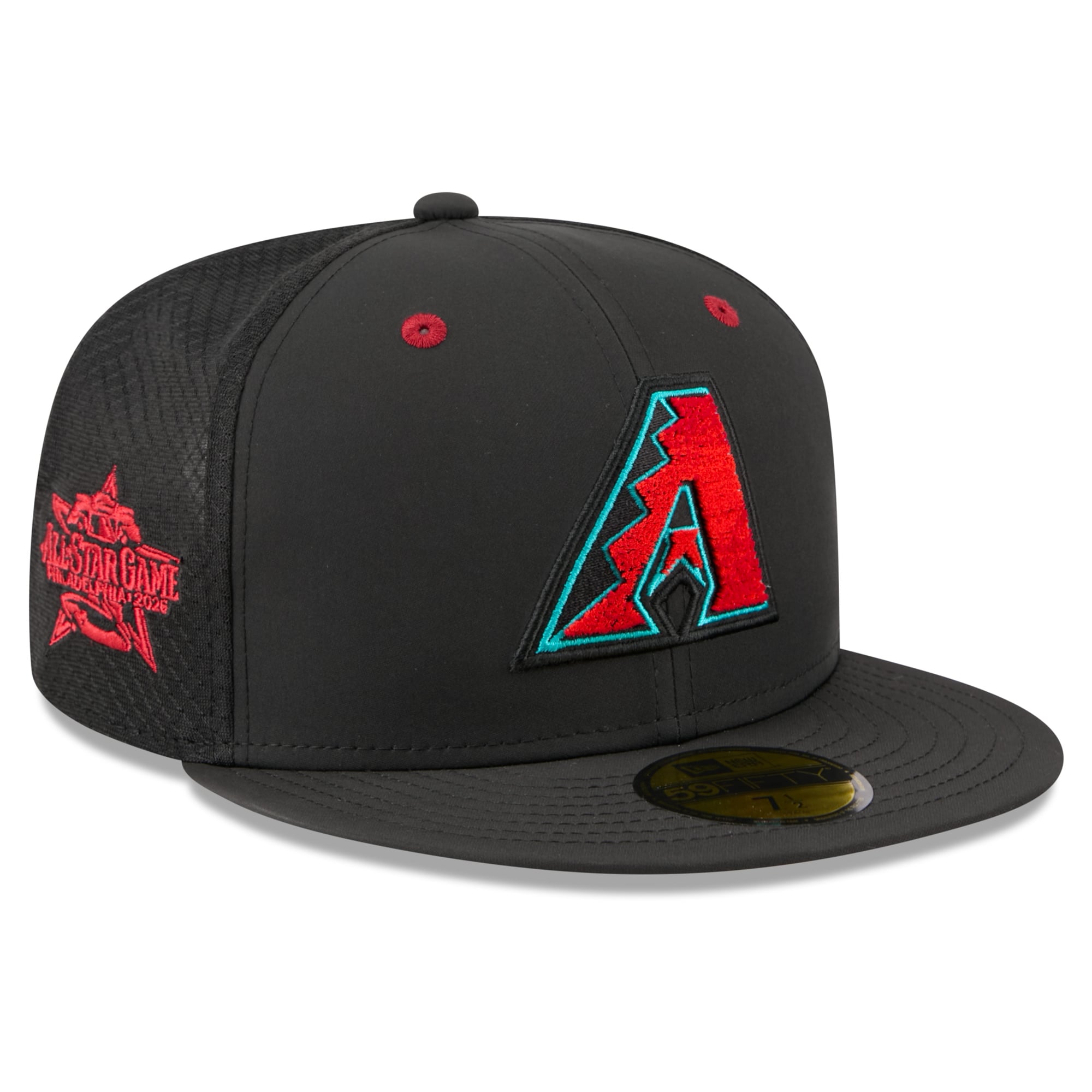 Men's New Era Black Arizona Diamondbacks 2026 MLB All-Star Game Workout 59FIFTY Fitted Hat