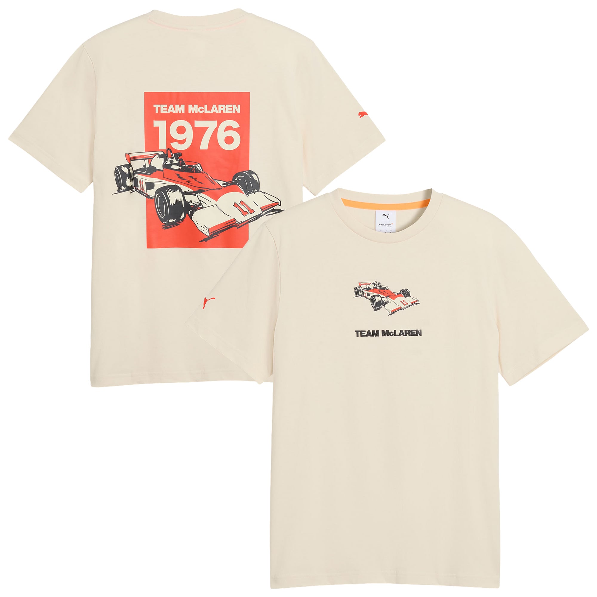 McLaren Graphic T-Shirt - Beige - Unisex