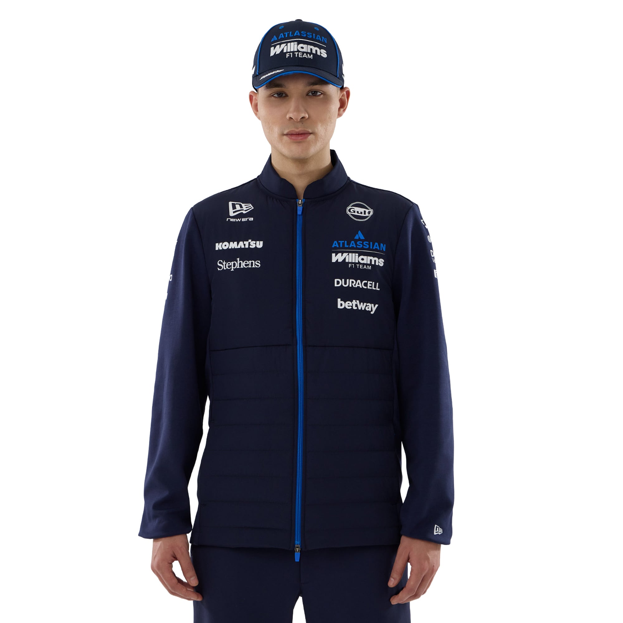 Veste hybride New Era de l'équipe Williams Racing