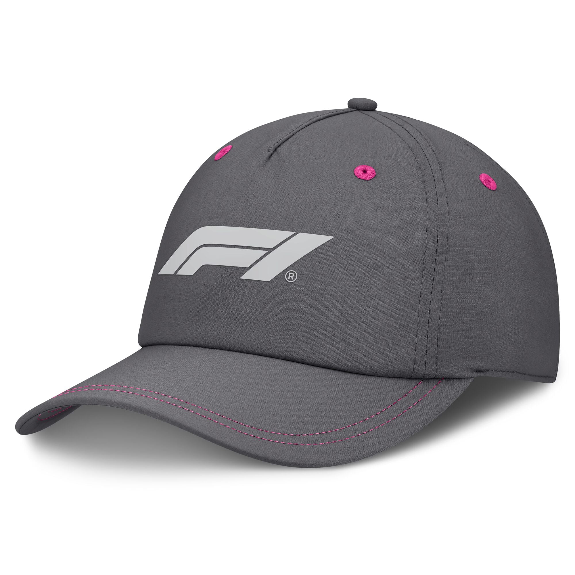 Formula 1 Diverge Unstrukturierte 5-Panel-Kappe – Grau