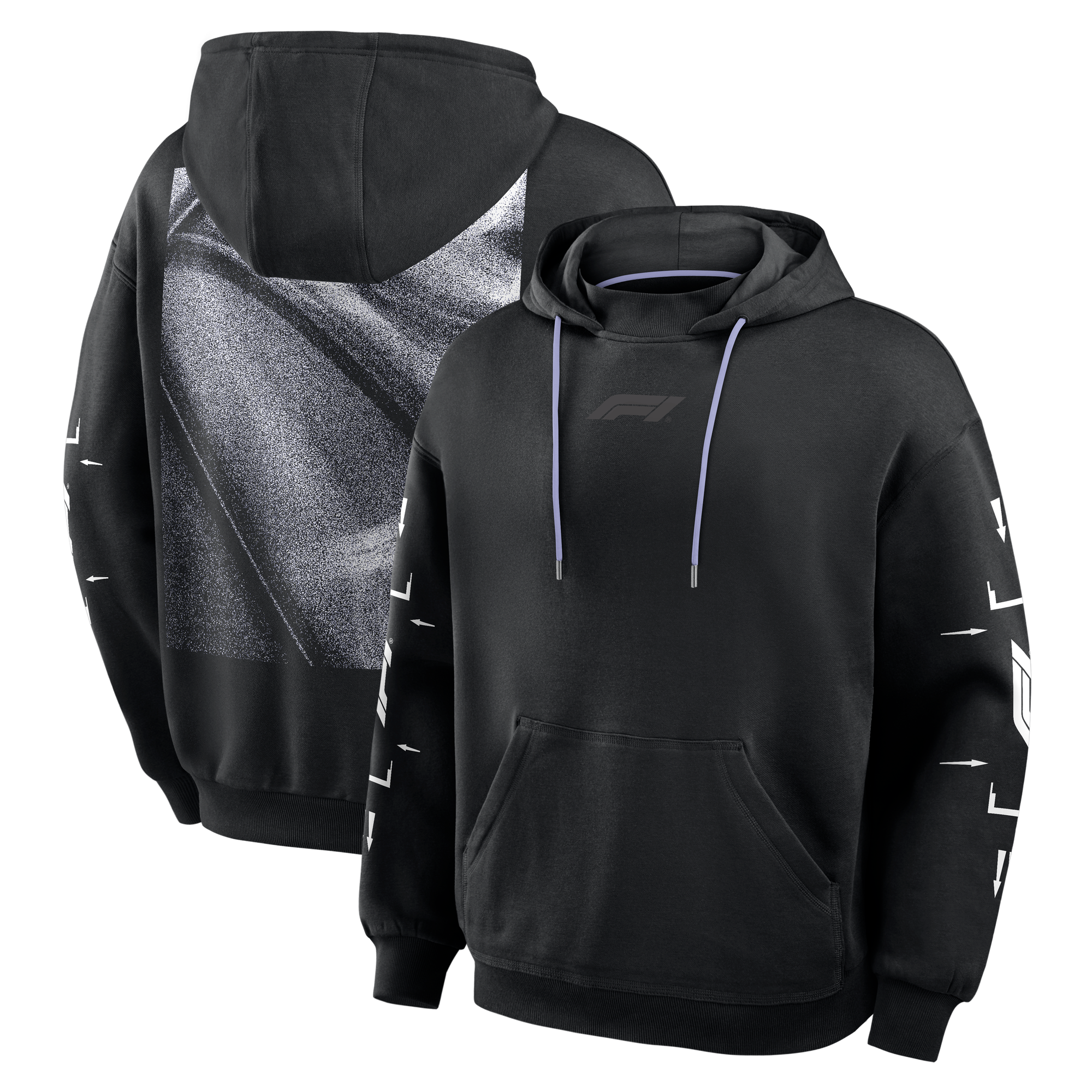 Sudadera oversize Formula 1 Street - Negra