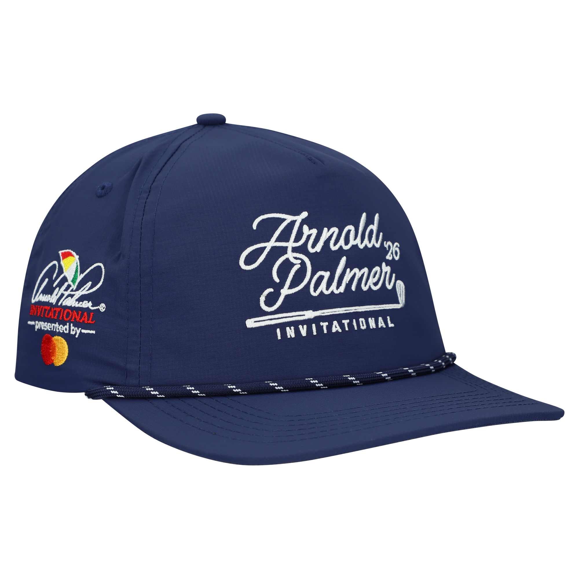 Unisex Barstool Golf Navy 2026 Arnold Palmer Invitational Rope Snapback Hat Unisex Barstool Golf Navy 2026 Arnold Palmer Invitational Rope Snapback Hat