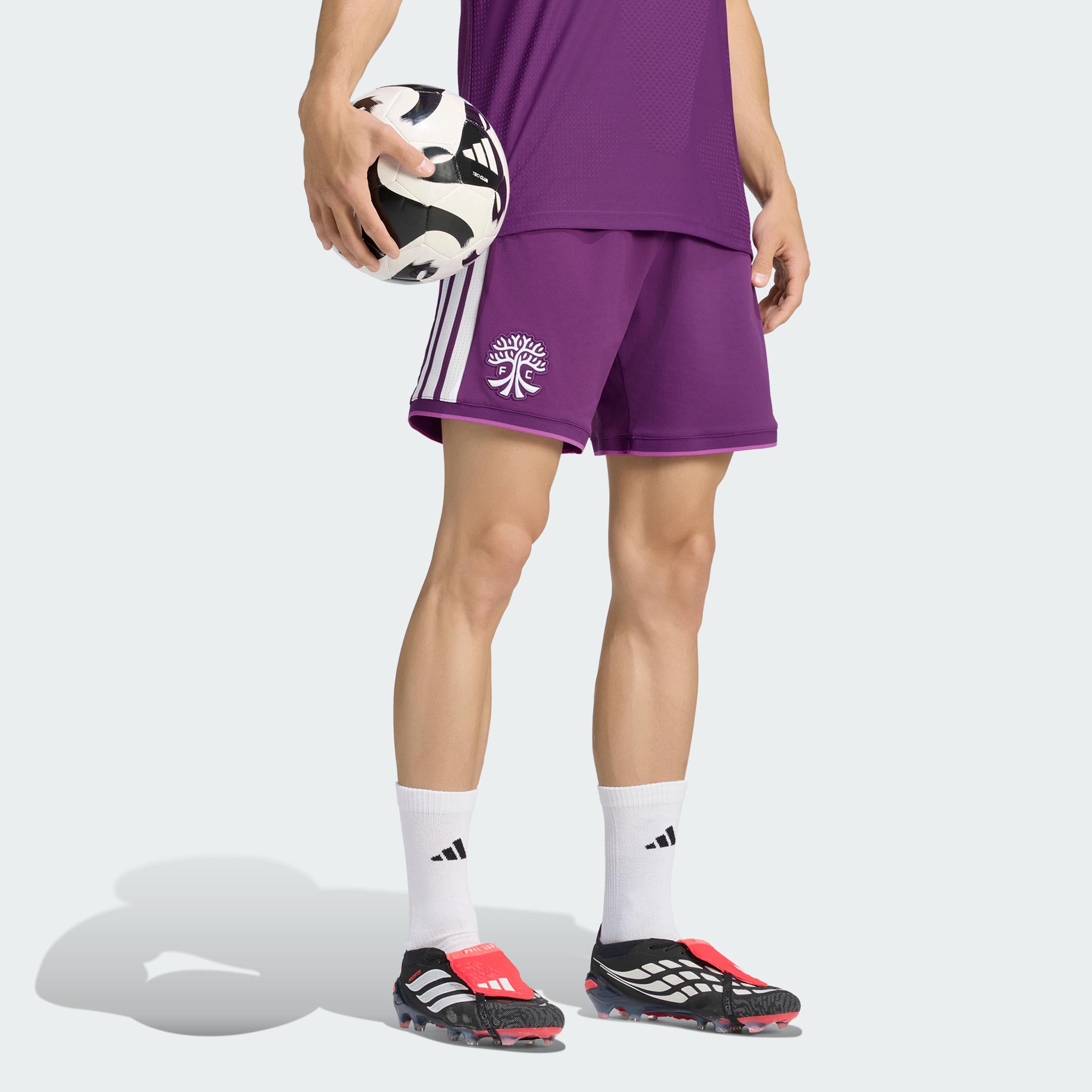 Men's adidas  Purple Austin FC 2026 Archive On-Field Authentic Shorts